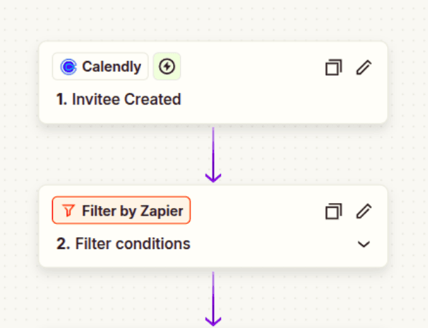 Calendly booking automation.